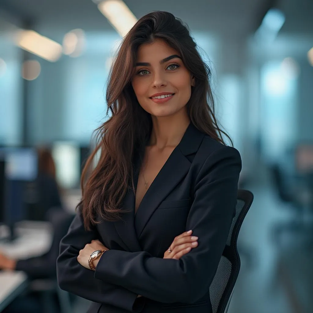 Retrato de Sofía Navarro